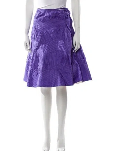 Pre-owned Marc Jacobs Knee-length Skirt In Purple