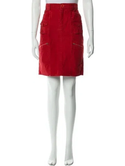 Pre-owned Marc Jacobs Knee-length Skirt In Red