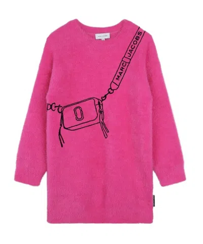 Marc Jacobs Knit Dress In Pink