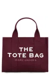 Marc Jacobs La Borsa Tote Piccola In Tela In Burgundy