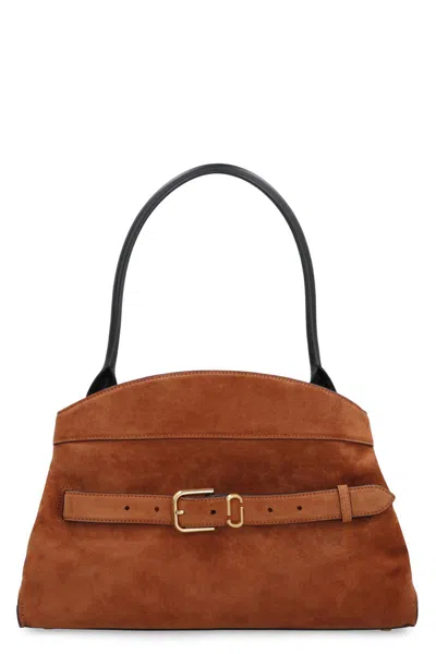 Marc Jacobs La Traduzione Del Testo "the Suede Dakota Satchel" Dall'inglese (en) All'italiano (it) È In Brown