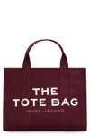 Marc Jacobs The Medium Tote Shopper Bag In Burgundy