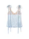 Marc Jacobs Lace-detail Top In Blue