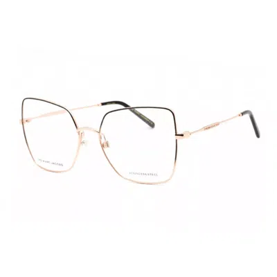 Marc Jacobs Ladies Black Cat Eye Eyeglass Frames Marc591 026s00 In Gold
