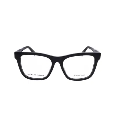 Marc Jacobs Ladies Black Rectangular Eyeglass Frames Marc-630