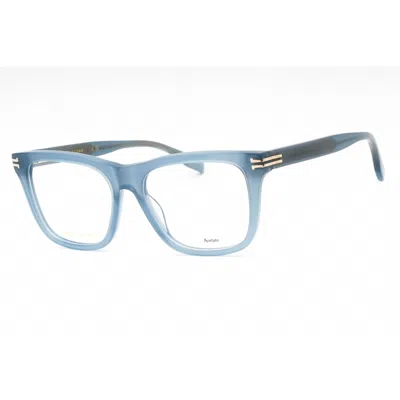 Marc Jacobs Ladies Blue Rectangular Eyeglass Frames Mj1084