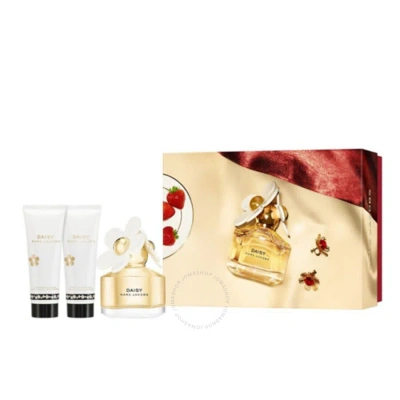 Marc Jacobs Ladies Daisy Gift Set Fragrances 3616303455910 In Red   / Ruby / Violet / White