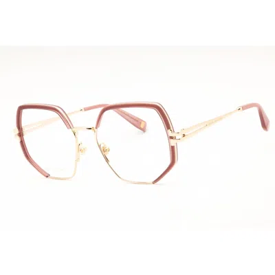 Marc Jacobs Ladies Gold Tone Oversized Eyeglass Frames Mj1092