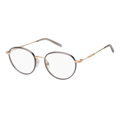 Marc Jacobs Ladies' Spectacle Frame  Marc-505-kb7  52 Mm Gbby2 In Metallic