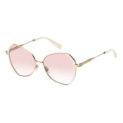 Marc Jacobs Ladies' Sunglasses  Mj-1081-s-24s  55 Mm Gbby2 In Gold