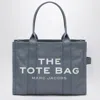 Marc Jacobs Large Blue Shadow Canvas Tote Bag