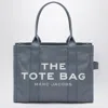 Marc Jacobs Large Blue Shadow Canvas Tote Bag Women In Blue