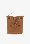Marc Jacobs Large Bucket Bag In Grained Leather In Tan