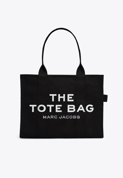 Marc Jacobs Large Canvas Logo Tote Bag