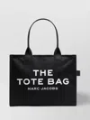 Marc Jacobs Large Canvas Tote Bag In Black