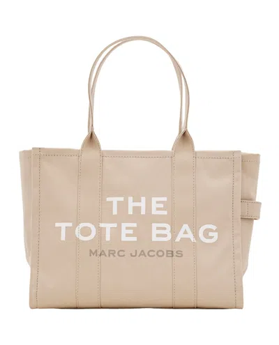 Marc Jacobs Large Canvas Tote Bag In Neutrals