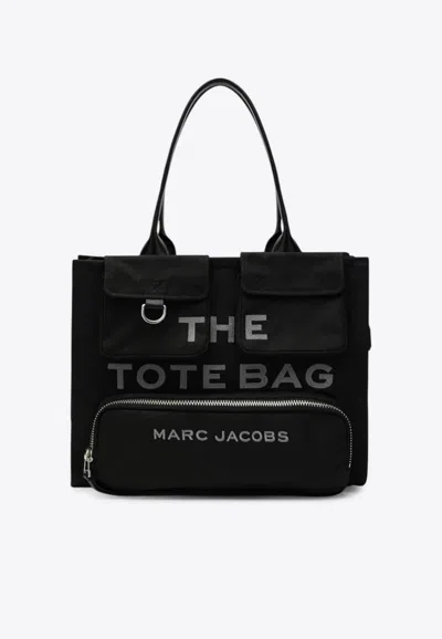 MARC JACOBS LARGE CARGO CANVAS TOTE BAG