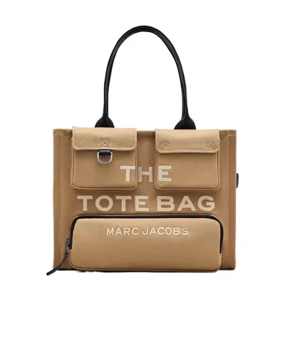 Marc Jacobs Large Cargo Handbag In Neutrals