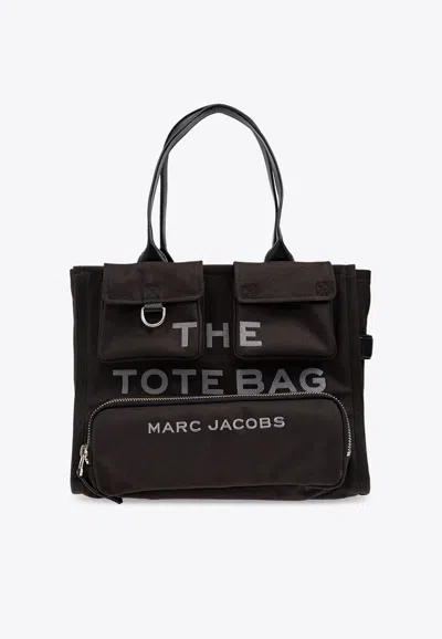 Marc Jacobs Large Cargo Tote Bag In Black