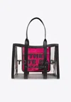 Marc Jacobs The Tote Large Pvc And Leather Tote In Pink