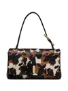 Marc Jacobs Large Dual Hair-calf Shoulder Bag In Animal Print