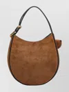 Marc Jacobs The Crescent Large Dual Hobo Bag In Suede In Pattern