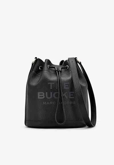 Marc Jacobs Large Grained Leather Bucket Bag
