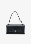 Marc Jacobs Black Bag With Gold-tone Clasp And Vibrant Lining In Black