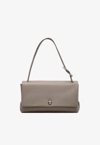 MARC JACOBS LARGE LEATHER DUAL SHOULDER BAG