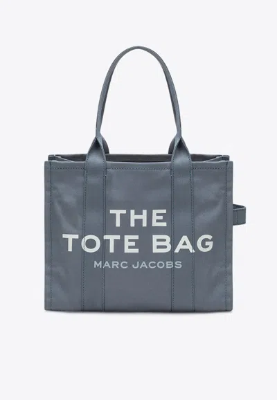 Marc Jacobs Large Logo Canvas Tote Bag