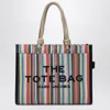 Marc Jacobs The Large Stripe Mesh Rope Tote Bag In Red