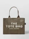 Marc Jacobs Large Rectangular Canvas Tote Bag In Brown