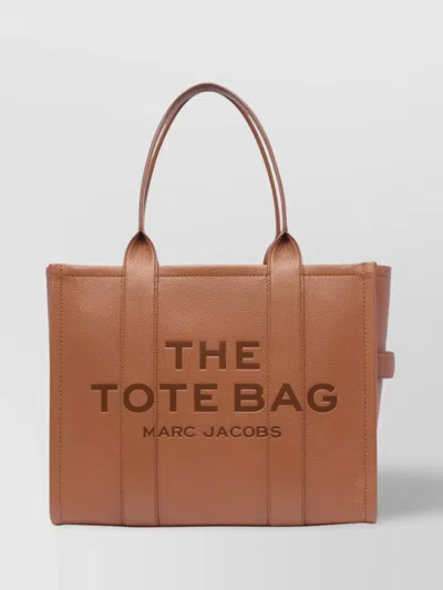 Marc Jacobs Large Rectangular Tote Bag With Two Handles In Orange