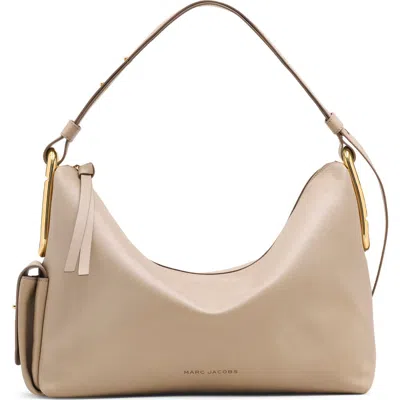 Marc Jacobs Large Scene Leather Shoulder Bag In Brown