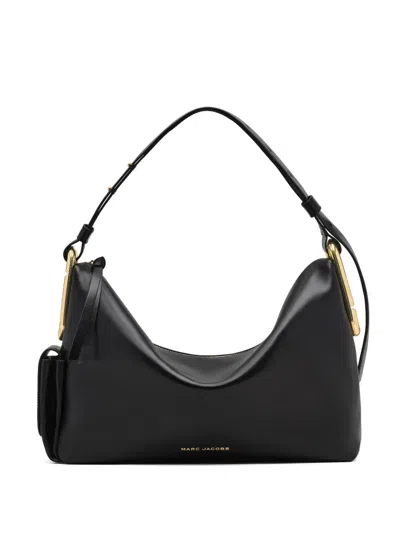 Marc Jacobs The Juliette Leather Shoulder Bag In Black