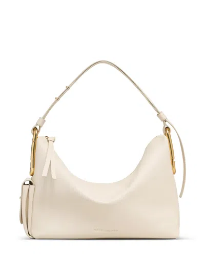 Marc Jacobs White Scene Large Shoulder Bag In Red