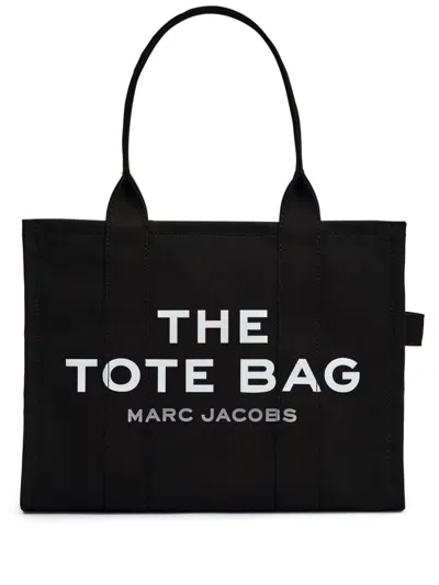 Marc Jacobs Large The Canvas Tote Bag In Black
