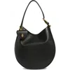 Marc Jacobs Large The Crescent Leather Shoulder Bag In Black