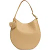 Marc Jacobs Large The Crescent Leather Shoulder Bag In Brown
