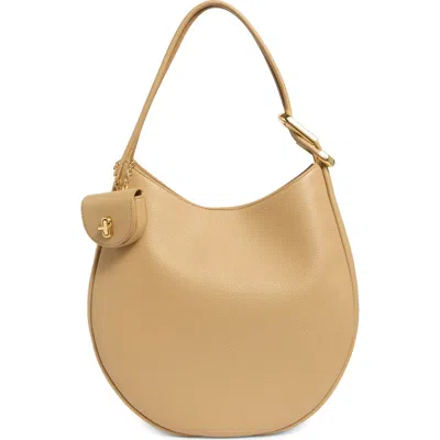 Marc Jacobs Large The Crescent Leather Shoulder Bag In Brown
