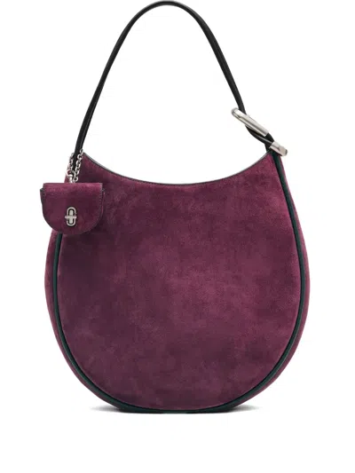 Marc Jacobs Large The Crescent Shoulder Bag In Purple