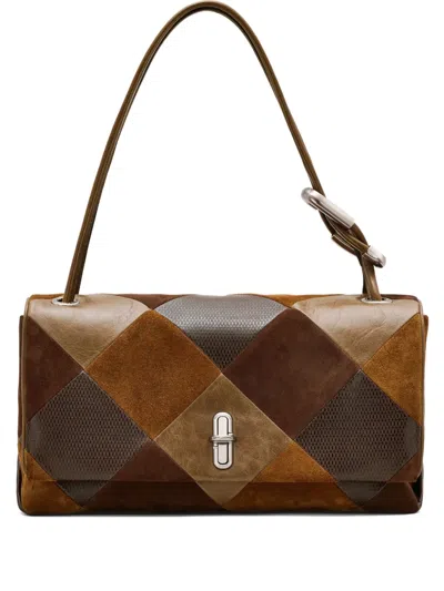 Marc Jacobs Large The Dual Shoulder Bag In Brown
