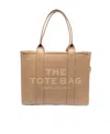 Marc Jacobs Large The Leather Tote Bag In Brown