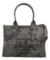 Marc Jacobs Women's The Camo Jacquard Large Tote Bag In Gray