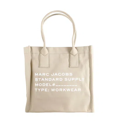 Marc Jacobs Large Tote Canvas Standard Supply Bag In Nude