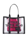 MARC JACOBS LARGE TRANSPARENT TOTE BAG