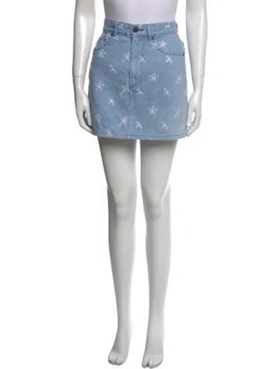 Pre-owned Marc Jacobs Lasercut Accents Mini Skirt