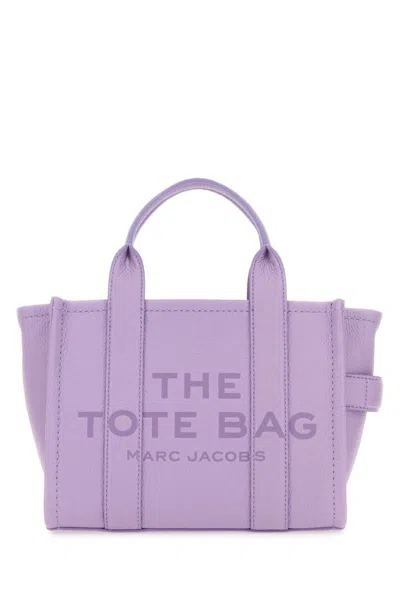 MARC JACOBS LAVENDER THE SMALL LEATHER TOTE BAG