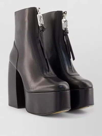 MARC JACOBS LEATHER ANKLE BOOTS