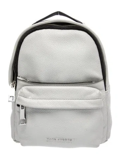 Pre-owned Marc Jacobs Leather Backpack In Gray